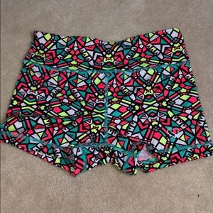 Fun pattern neon spandex